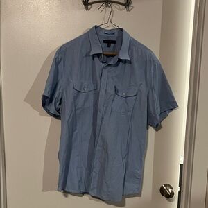 Banana Republic Light Blue Casual Button Down Shirt
